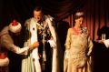 Man about the house: Hugh Bonneville 
 as Lord Mountbatten (left) and Gillian Anderson as Lady Edwina in <i>The ...