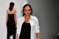 Labor MP Anne Aly walked the runway for Thomas Puttick's show.