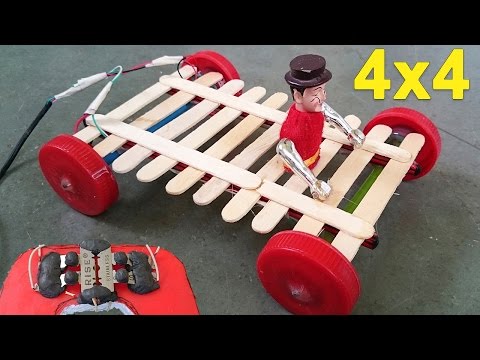 How to Make a Remote Control Car -- Homemade Remote