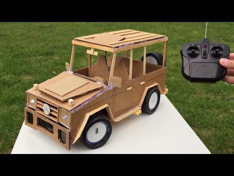 How to Make Remote Control Car - Mercedes-Benz G class - Awesome Toy DIY