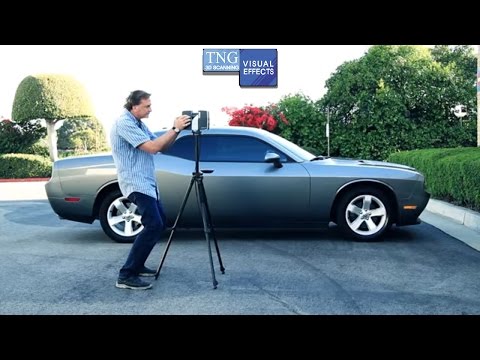 Lidar Scanning A Vehicle