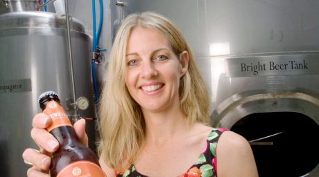 Burleigh Brewing Company co-founder Peta Fielding also chairs the Independent Brewers Association. 