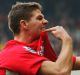 Wheeled out: Retired Liverpool star Steven Gerrard will face Sydney FC.