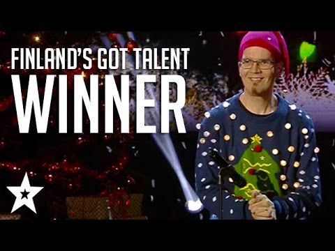 Christmas With a Twist... Finland's Got Talent 2016 Winner! | Antton Puonti takes on John Lennon!