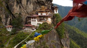 Taktsang Palphug Monastery (also known as The Tiger's Nest),a prominent Himalayan Buddhist sacred site and temple in the ...