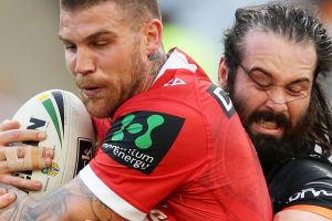 Heading to Cronulla: Josh Dugan.