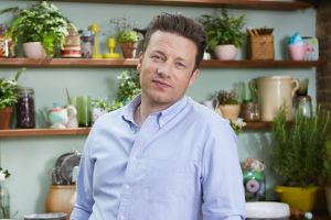 The face of TV cookery: Jamie Oliver.