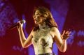 Lorde performs at Coachella Music & Arts Festival.