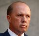 "The game's up": Immigration Minister Peter Dutton said the October 1 deadline would sniff out "fake refugees".