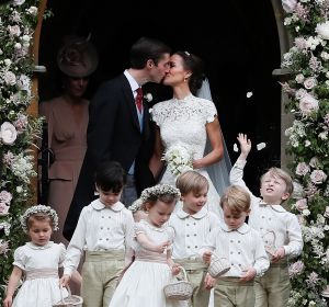 James Matthews and Pippa Middleton at their wedding. 