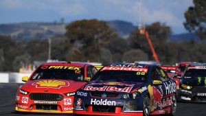 Jamie Whincup has had a string of podium finishes in his Triple Eight Holden.