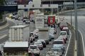 Heavy traffic on the Monash Freeway.