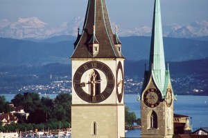 St.Peter's Church: Zurich's oldest church.