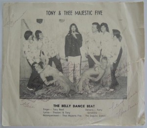 Tony & Thee Majestic Five cover