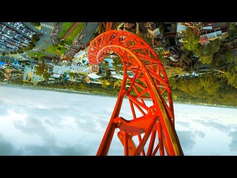 Buzzsaw POV 4K, Dreamworld, Gold Coast Australia