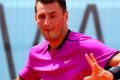 Bumped: Bernard Tomic.