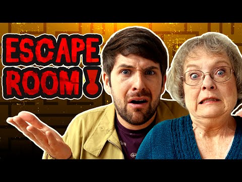 ESCAPE ROOM CHALLENGE w/ My Mom