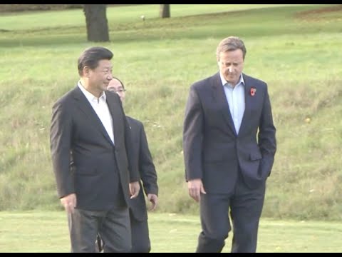 China's Xi, UK's Cameron Hold Talks, Enjoy Pub Chat at Chequers