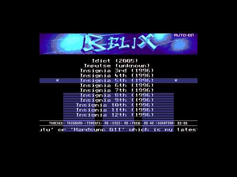 Relix by Paradox and DHS (Atari ST music demo)