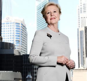 Daily Life's outgoing Woman of the Year, Gillian Triggs. 