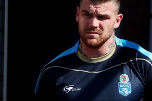 No guarantees: Josh Dugan expects to play centre at the Sharks.