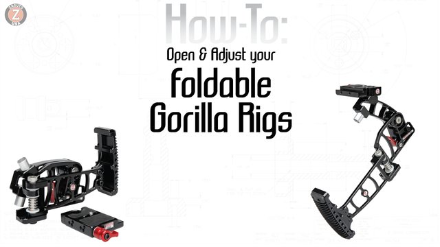 How To: Open & Adjust Your Foldable Gorilla Rigs- The Enforcer and Marauder