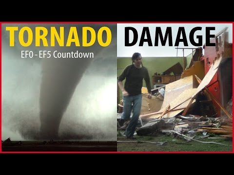 EF0-EF5 Tornadoes & Their Damage Countdown