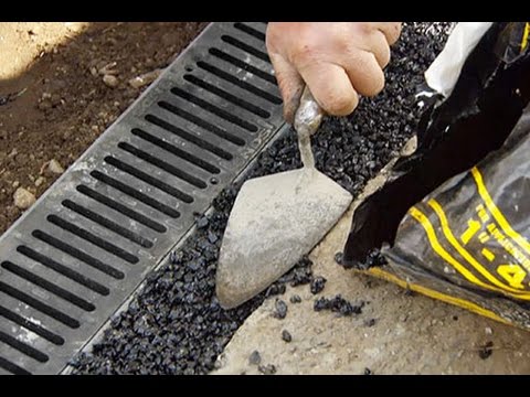 How to Install a Channel Drain