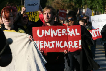 Healthcare Justice March - October 26, 2013. Photo by United Workers on Flickr.