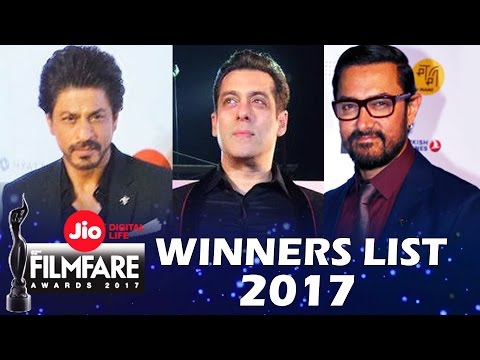 Jio Filmfare Awards 2017 - FULL WINNERS LIST - Best Actor, Best Actress...