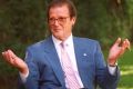 In the 1996 film <i>The Quest</i>, Roger Moore displays the dapper, quizzical charm that brought him fame and success ...