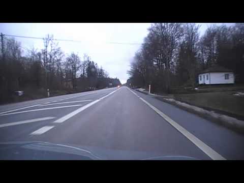 Time lapse driving Sweden: Kalmar to Karlskrona, E22