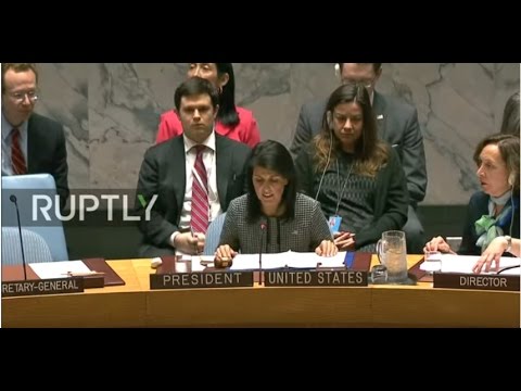 LIVE: UN Security Council votes on alleged Syria gas attack probe