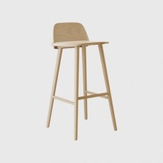 Muuto - Nerd Stool - Bar Stools and Counter Stools