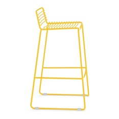  - Velletri Yellow Indoor Outdoor Wire Bar Stool by Glid Studio for Huset - Bar Stools and Counter Stools