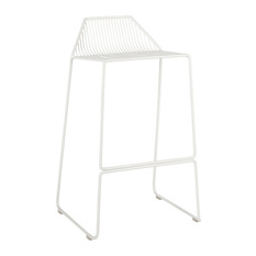  - Linear Stool - White 75cm H - Bar Stools and Counter Stools