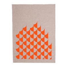  - Jester Tea Towel Neon Orange - Tea Towels