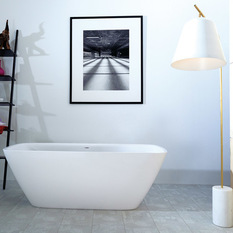  - Faucet Strommen, Silkstone Elbe Bath - Bathtubs