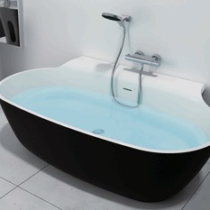  - designer stone bathroom ware from the pietra bianca collection - Bathtubs