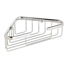  - Posh Deep Corner Basket from Reece - Shower Caddies