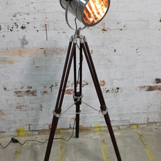  - Vintage Industrial Tripod Floor Lamp Collection - Floor Lamps