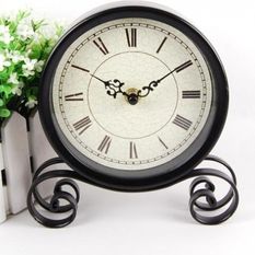  - Traditional Antique Style Mantle Clock - Desk and Mantel Clocks