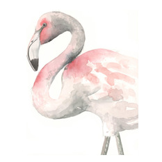  - Flamingo Painting F075 by Splodgepodge - Artwork