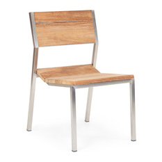  - Wintons Teak salma lumierre stacking chair - Outdoor Dining Chairs