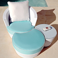  - RAUSCH - Eden Roc Lounge Chair - Outdoor Lounge Chairs