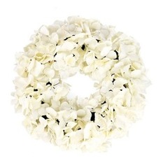  - Florabelle - Hydrangea Glitter Wreath - Christmas Ornaments