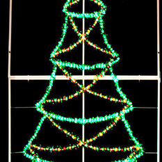  - Christmas Tree Motif - Holiday Lighting