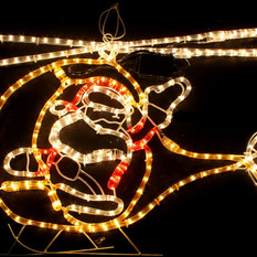  - Helicopter Motif - Holiday Lighting
