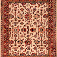  - hand knotted Afghan Kazak  rug 304 * 244cm (D26) - Floor Rugs