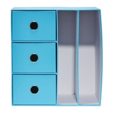  - Desk Organisation Set Blue - Desk Accessories